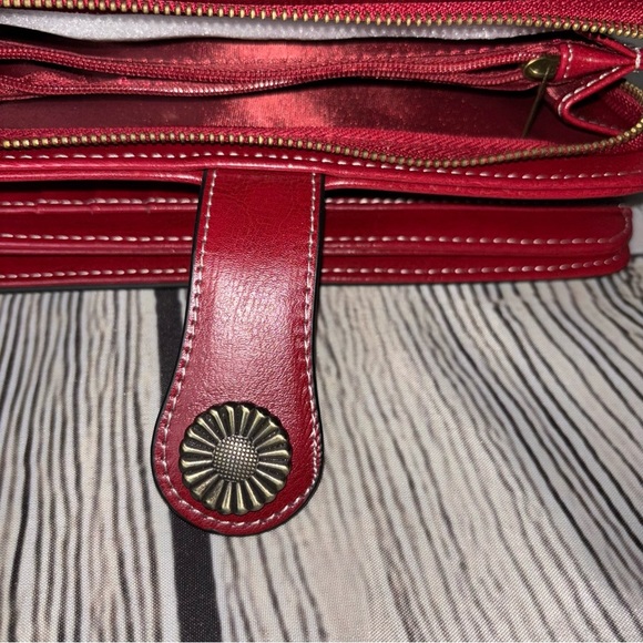 Women's Large Capacity RFID Blocking Luxury Genuine Leather Clutch Wallet - Picture 12 of 12